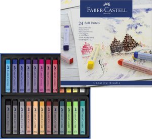 TIZA GOLDFABER PASTEL BLANDO CAJA de 24