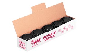 TEMPERA JOVI  35 ml  NEGRO