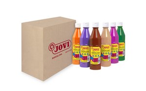 TEMPERA JOVI LIQ. 500 ml SECUNDARIOS C/6