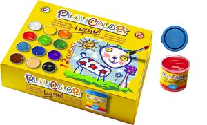 TEMPERA PLAYCOLOR  40 ml ESTUCHE  12