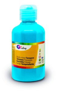 TEMPERA TCOLORS LIQ.500 ml CYAN