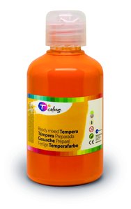 TEMPERA TCOLORS LIQ.500 ml NARANJA