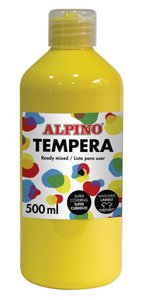 TEMPERA ALPINO LIQ. 500 ml AMARILLO