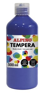 TEMPERA ALPINO LIQ. 500 ml AZUL ULTRAMAR
