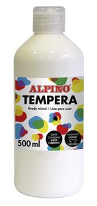 TEMPERA ALPINO LIQ. 500 ml BLANCO