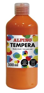 TEMPERA ALPINO LIQ. 500 ml NARANJA