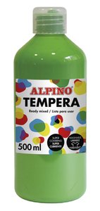 TEMPERA ALPINO LIQ. 500 ml VERDE CLARO