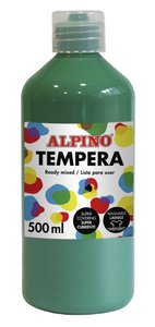 TEMPERA ALPINO LIQ. 500 ml VERDE PRADO