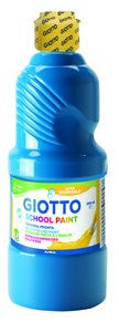 TEMPERA GIOTTO LAVAB.LIQ.500 ml AZ. CYAN