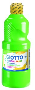 TEMPERA GIOTTO LAVAB.LIQ.500 ml VERDE ES