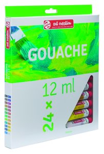 TEMPERA TALENS 12 ml ESTUCHE 24