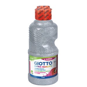 TEMPERA GIOTTO LIQ.GLITTER 250 ml PLATA