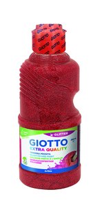 TEMPERA GIOTTO LIQ.GLITTER 250 ml ROJO