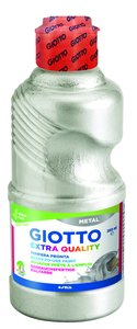TEMPERA GIOTTO LIQ.METAL 250 ml PLATA