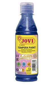 TEMPERA JOVI LIQ.GLITTER 250 ml AZUL