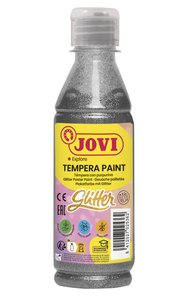 TEMPERA JOVI LIQ.GLITTER 250 ml PLATA