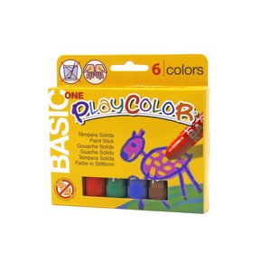 TEMPERA PLAYCOLOR BASIC ONE C/6