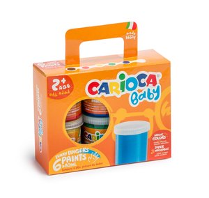 PINTURA de DEDOS CARIOCA BABY 80 ml E/6