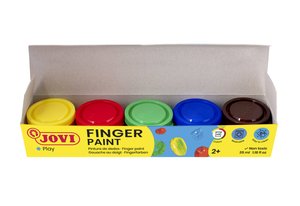 PINTURA de DEDOS JOVI 35 ml ESTUCHE de 5
