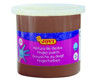 PINTURA DEDOS JOVI 125 ml MARRON