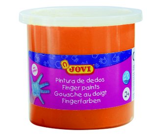 PINTURA DEDOS JOVI 125 ml NARANJA