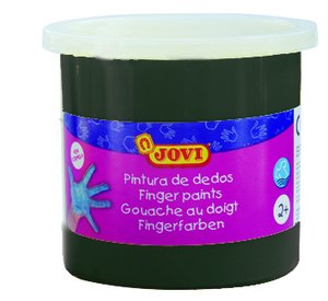 PINTURA DEDOS JOVI 125 ml NEGRO