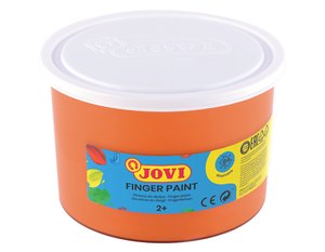 PINTURA DEDOS JOVI 500 ml NARANJA