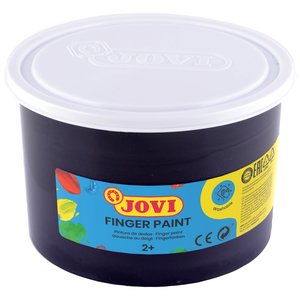 PINTURA DEDOS JOVI 500 ml NEGRO