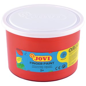 PINTURA DEDOS JOVI 500 ml ROJO
