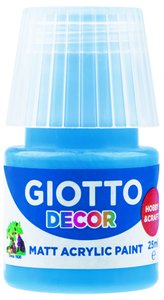 PINTURA ACRIL.GIOTTO 25 ml AZUL CYAN