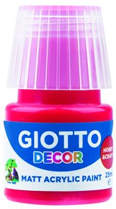 PINTURA ACRIL.GIOTTO 25 ml ROJO ESCARLAT
