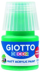 PINTURA ACRIL.GIOTTO 25 ml VERDE ESMERAL