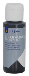 PINTURA ACRIL.PAJARITA 60 ml NEGRO A-45
