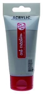 PINTURA ACRIL.TALENS 75 ml PLATA