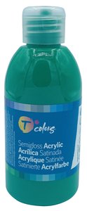 PINTURA ACRIL.TCOLORS 250 ml VERDE