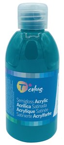 PINTURA ACRIL.TCOLORS 250 ml VERDE OSCUR