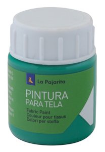PINTURA TELA PAJARITA 25 ml VRD.ESM.T-09