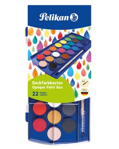ACUARELAS PELIKAN ESTUCHE 22 + pincel