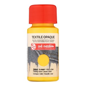 PINTURA TELA TALENS OPACA 50ml AMARILLO