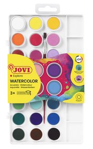 ACUARELAS JOVI 22 mm ESTUCHE de 24
