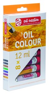 PINTURA OLEO TALENS 12 ml ESTUCHE 8