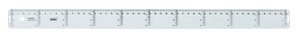 REGLA CRISTAL SAFTA 50 CENTIMETROS