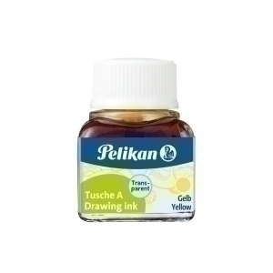TINTA CHINA PELIKAN 10 ml. AMARILLO