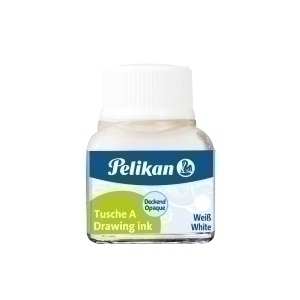 TINTA CHINA PELIKAN 10 ml. BLANCO