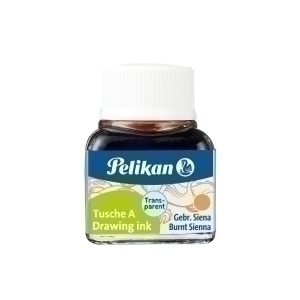 TINTA CHINA PELIKAN 10 ml. SIENA TOSTADA
