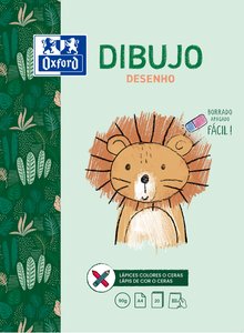 BLOC DIBUJO OXFORD KIDS ENC.  A4 90g