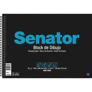 BLOC DIBUJO SENATOR A3 150g