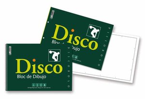 BLOC DIBUJO ZORR. DISCO C/REC. 23x34 2TA