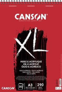 BLOC DIBUJO CANSON XL OLEO&ACR. C/ESP. A