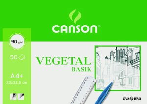 BLOC DIBUJO G-C BASIK VEGETAL ENCOL. A4+